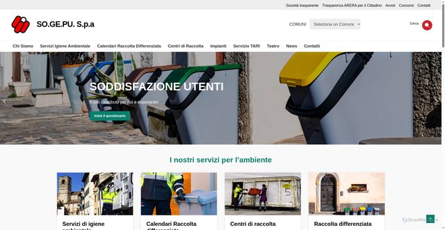 Security scan screenshot of https://www.sogepu.com/
