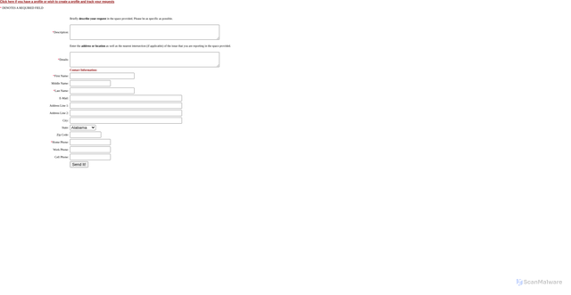 Security scan screenshot of https://www.prattville-al.gov/