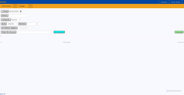 Security scan screenshot of https://ecuagarages.com/?scri=load_cele3