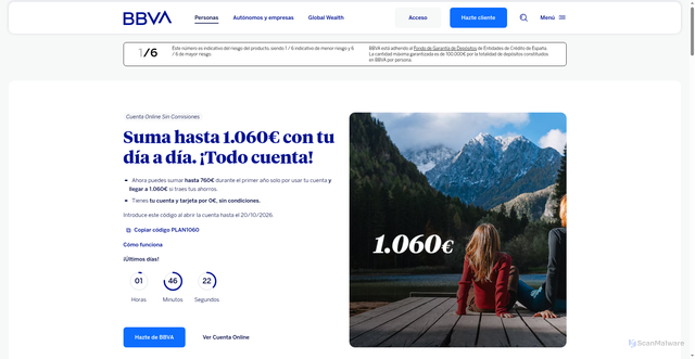 Security scan screenshot of https://download-bbva.top