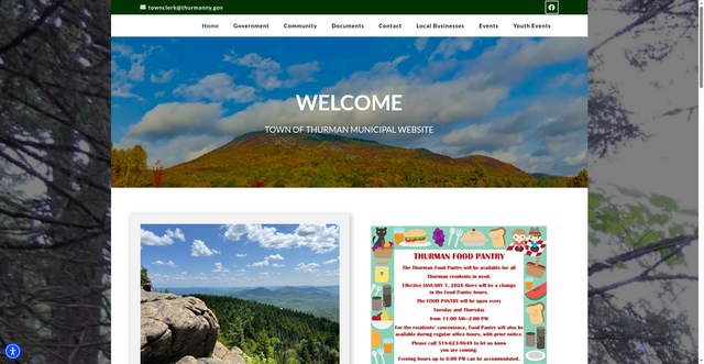 Security scan screenshot of https://thurmanny.gov/