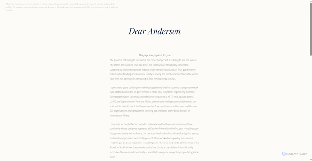 Security scan screenshot of https://syschgapp-nyqu3irl1e.edgeone.app/andersonc-land.html