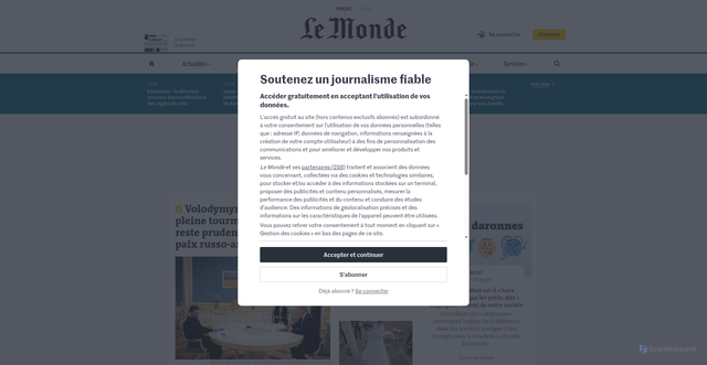 Security scan screenshot of https://mougin.transit-clients-fr.com/