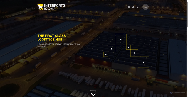 Security scan screenshot of https://www.interporto.it/