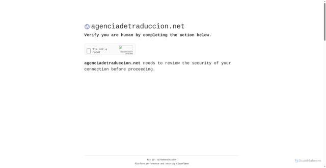 Security scan screenshot of https://agenciadetraduccion.net
