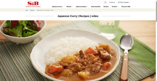 Security scan screenshot of https://www.sbfoods-worldwide.com/recipes/010.html