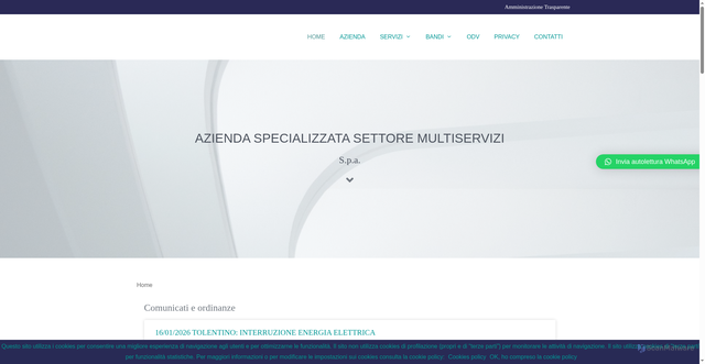Security scan screenshot of https://www.assm.it/