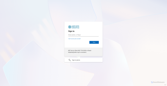 Security scan screenshot of aadcdn.msftauth.net