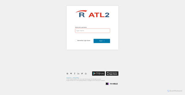 Security scan screenshot of https://atl2.1path.com
