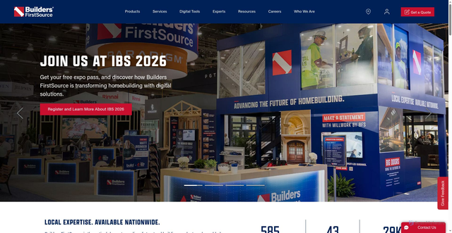 Security scan screenshot of https://bldr.com