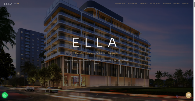 Security scan screenshot of https://ellaresidences.pages.dev/en