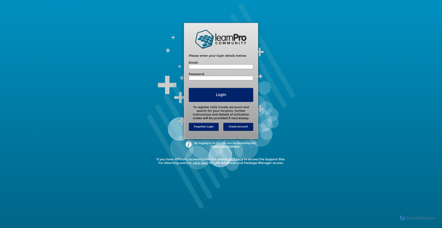 Security scan screenshot of https://community.learnprouk.com