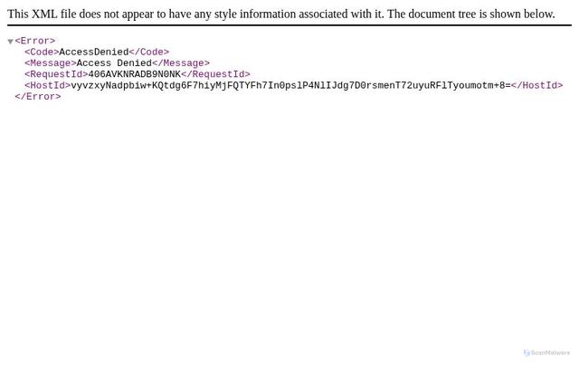 Security scan screenshot of https://dthl5539i99jr.cloudfront.net/