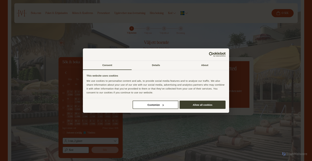 Security scan screenshot of https://booking.hjortviken.se/campaign/campaign-details/spring-at-hjortviken?lid=fvvdqfutqx17&channelId=3d8479aa-3d42-4ac1-9109-144d3954c26a&utm_source=braze&utm_medium=email&utm_campaign=hjortviken_nb_b2c_se_y26_w9_spring-thing&user_id=1269653_private