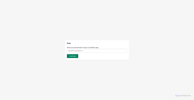 Security scan screenshot of https://depo.sidepanda.com