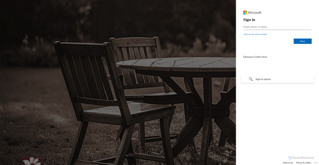 Security scan screenshot of https://ecu1937.sharepoint.com