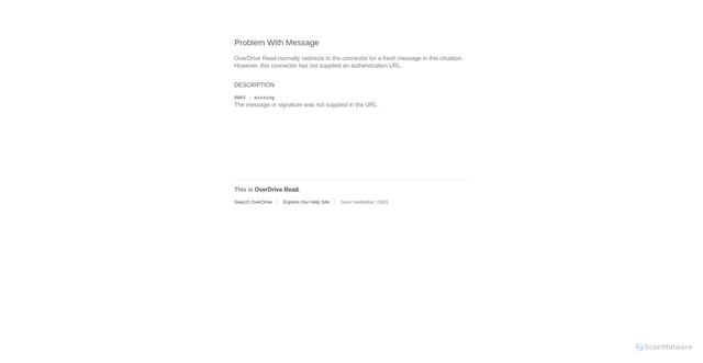 Security scan screenshot of https://dewey-0f4e0729f783d69c028a4cd58f47b734.listen.libbyshelf.com