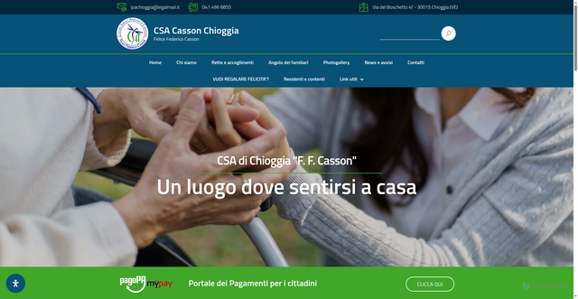 Security scan screenshot of https://www.ipachioggia.it