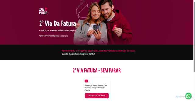 Security scan screenshot of https://gestaosemparar.site/