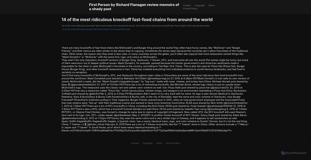Security scan screenshot of https://basiljayhugo-pc6ufai3a7.edgeone.app/22111-14-of-the-most-ridiculous-knockoff-fast-food-chains-from-around-the-world.html