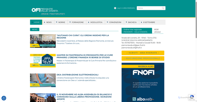 Security scan screenshot of https://www.fnofi.it/ofi-pvda/