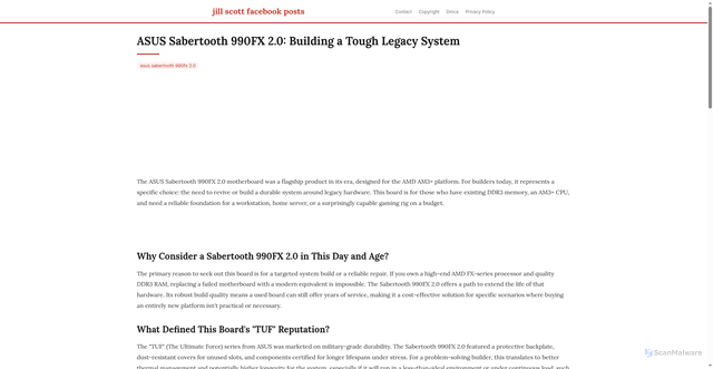 Security scan screenshot of https://billythekiddvdsblog-dp285s0loijz.edgeone.app/asus-sabertooth-990fx-20.html