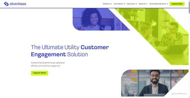 Security scan screenshot of https://silverblaze.com