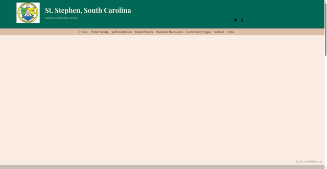 Security scan screenshot of https://www.ststephensc.gov/