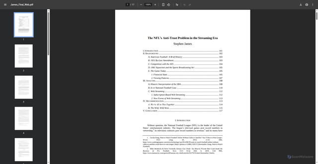 Security scan screenshot of https://jcl.law.uiowa.edu/sites/jcl.law.uiowa.edu/files/2021-08/James_Final_Web.pdf