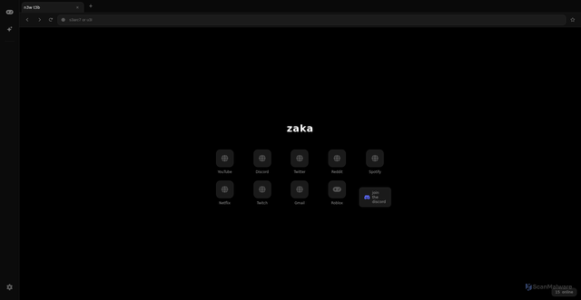 Security scan screenshot of https://amgghvyv.bradesco.support.zaka25.duckdns.org
