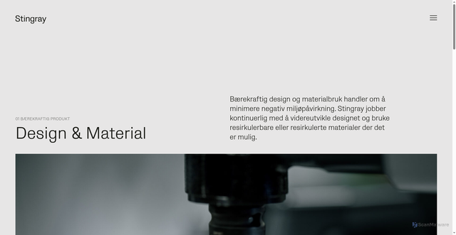 Security scan screenshot of https://sustainability.istingray.no/?p=336