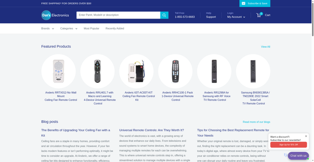 Security scan screenshot of https://replacementremotes.com