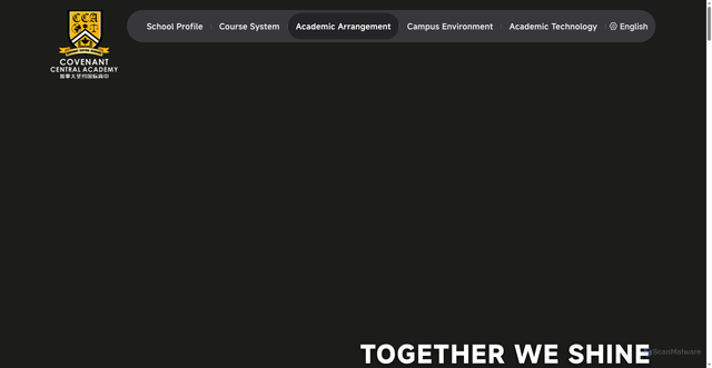 Security scan screenshot of https://cca-high-school-5yaf4b6f13.edgeone.dev/
