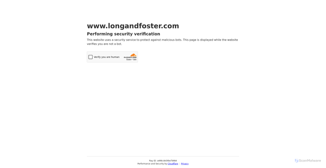 Security scan screenshot of https://www.longandfoster.com/realestate/PA/Philadelphia/Queen%20Village