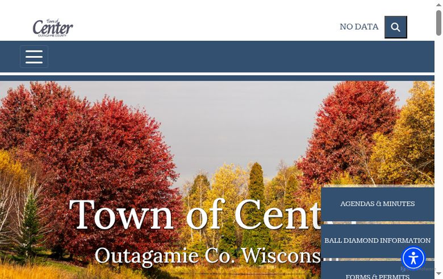 Security scan screenshot of https://centerwi.gov/