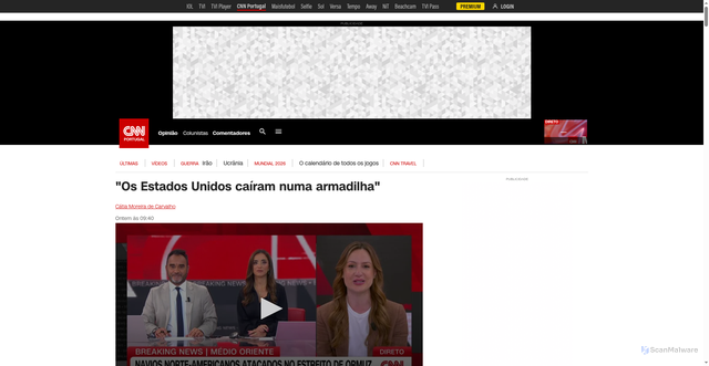 Security scan screenshot of https://cnnportugal.iol.pt/videos/os-estados-unidos-cairam-numa-armadilha/6a2a560a0cf27cac6fcf5920