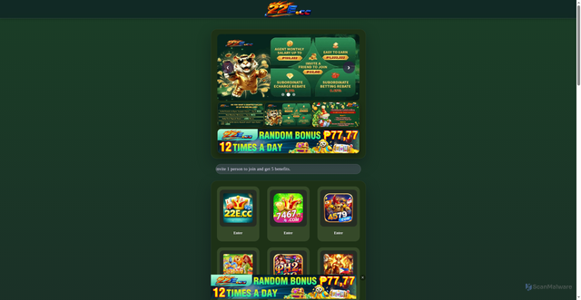 Security scan screenshot of https://77betonline.com/mwnmnj