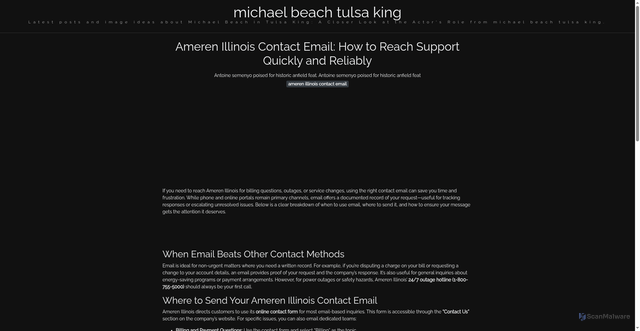 Security scan screenshot of https://nusadailyflow-dp6yx06lx38j.edgeone.app/ameren-illinois-contact-email.html