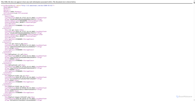 Security scan screenshot of https://twc-assets.artsai.com