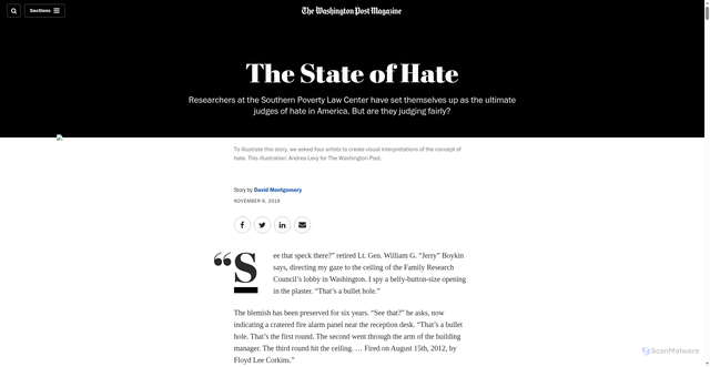 Security scan screenshot of https://www.washingtonpost.com/news/magazine/wp/2018/11/08/feature/is-the-southern-poverty-law-center-judging-hate-fairly/