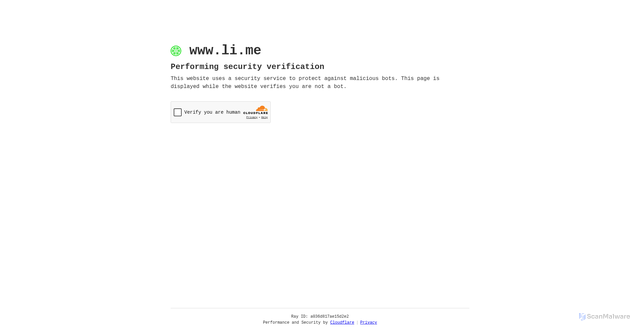 Security scan screenshot of https://web-production.lime.bike