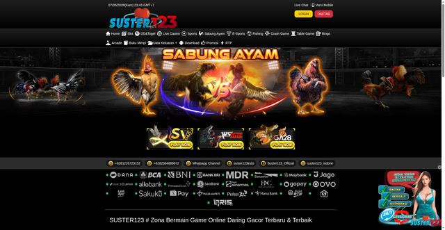 Security scan screenshot of https://santunsuster123ndx.xyz/desktop/game/sabungayam/sv388