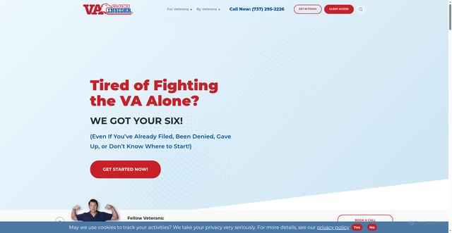 Security scan screenshot of https://vaclaimsinsider.com