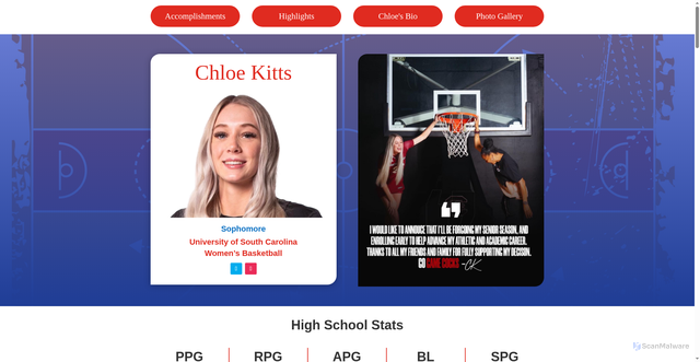 Security scan screenshot of https://ckitts.com/