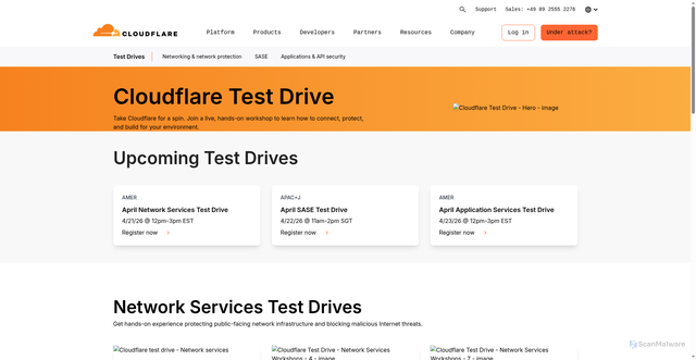 Security scan screenshot of http://mediaflowsy.xyz/resource-hub/test-drive/