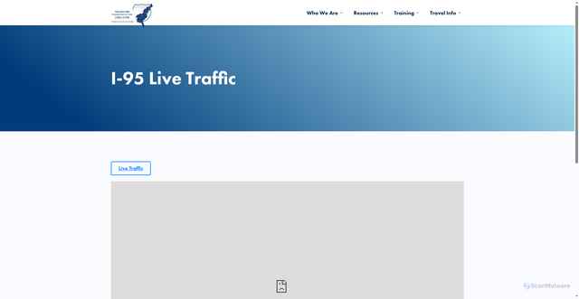 Security scan screenshot of https://tetcoalition.org/trafficview/