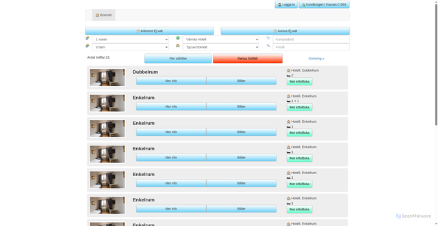 Security scan screenshot of https://vannas.dlbookit.se/