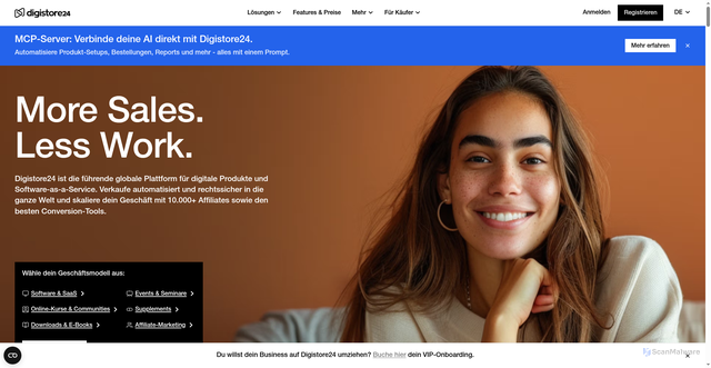 Security scan screenshot of https://checkout-ds24.com