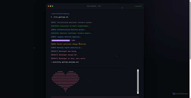 Security scan screenshot of https://sorryagain-dp9tnlxjz7ps.edgeone.dev/