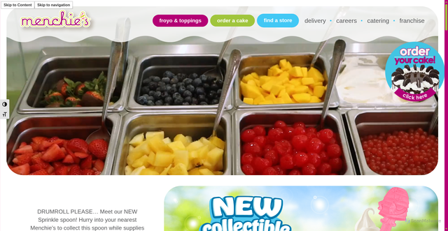 Security scan screenshot of http://menchiescater.com/